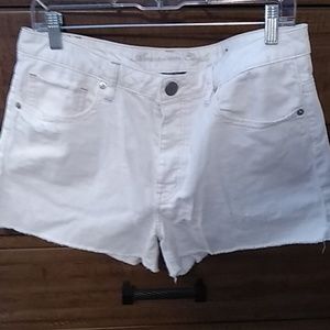 American Eagle White Shorts